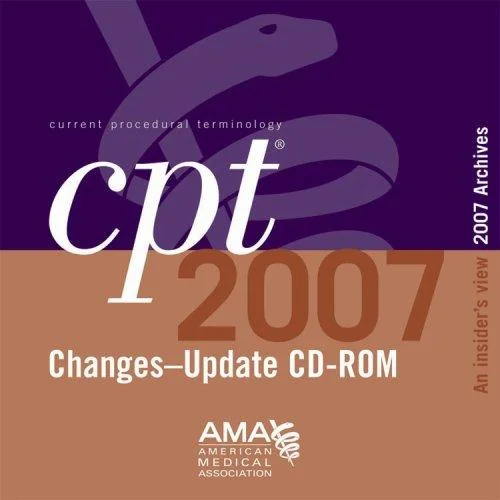 CPT Changes Archives 2007 Update, Single User (CD-ROM)