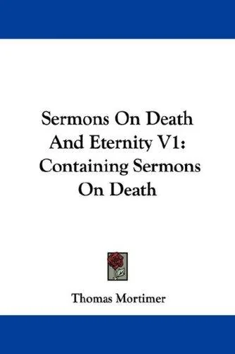 Sermons On Death And Eternity V1