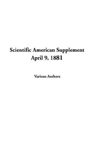 Scientific American Supplement April 9, 1881