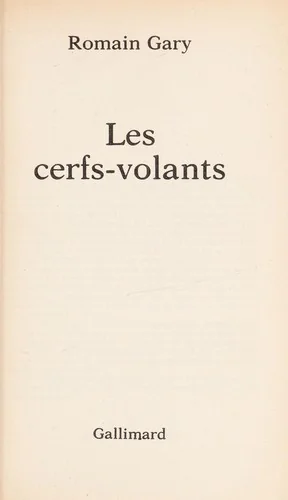 Les cerfs-volants.