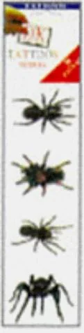 Spiders (DK Stickers, Tattoo Strip)