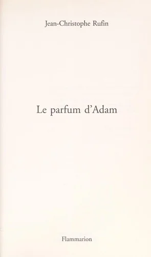 Le parfum d'Adam
