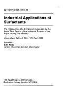 Industrial Applications of Surfactants